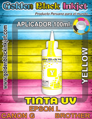 Tinta UV, Frasco 100ml.